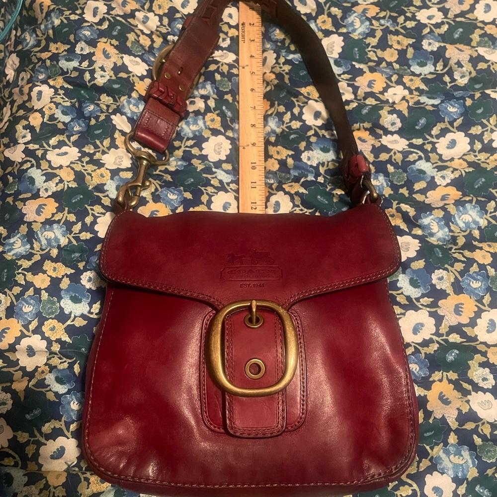 Coach Legacy Tattersall Satchel Cognac RESTORED Vintage